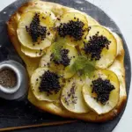 Potato and Caviar Flatbread: A Gourmet Twist at Home 6 Potato and Caviar Flatbread