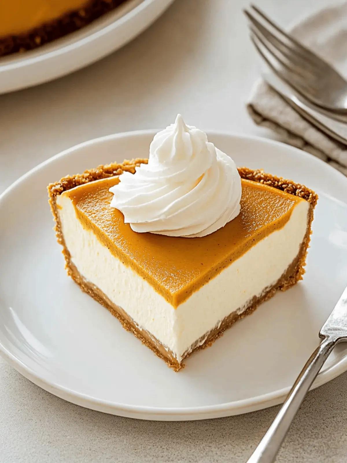 Easy Pumpkin Pie Cheesecake