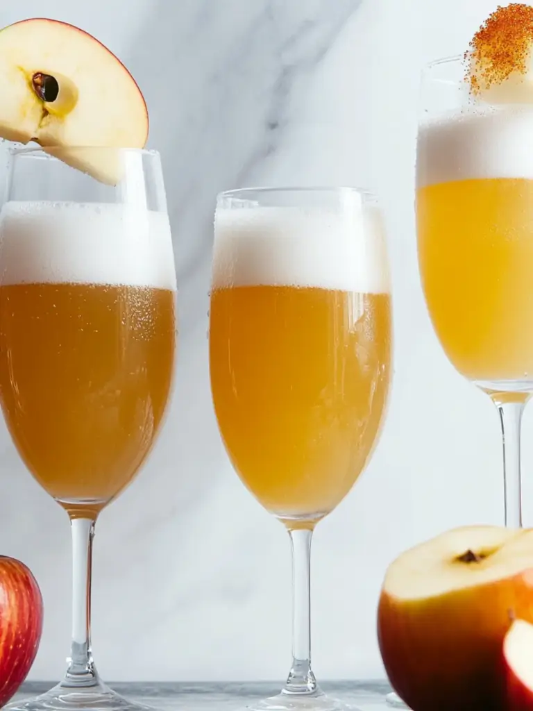 Apple Cider Mimosas