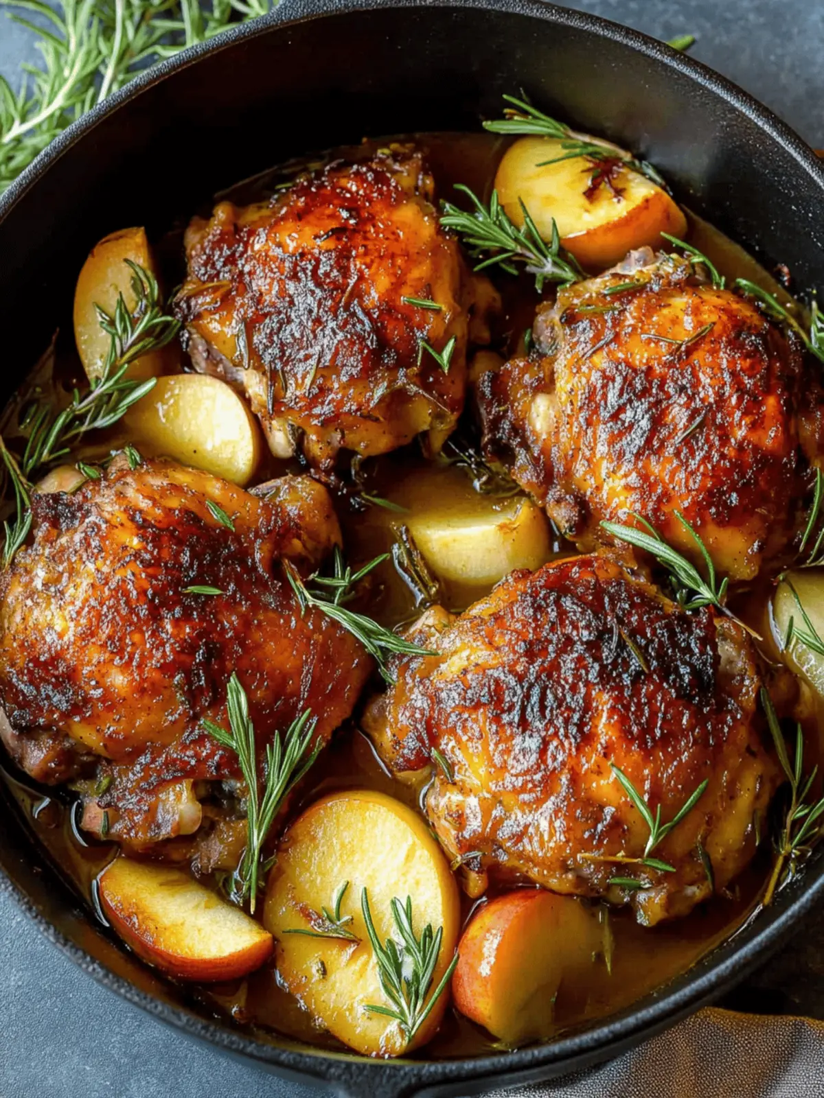 Rosemary Apple Cider Chicken