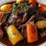 Savory Pot Roast Slow Cooker Delight: Easy Comfort Meal 9 Pot Roast Slow Cooker