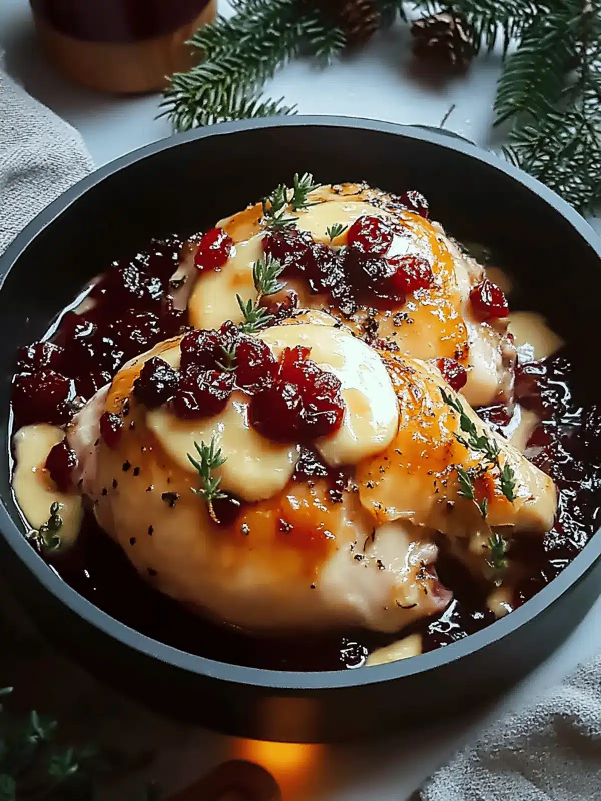 Cranberry Brie Stuffed Chicken: Elevate Your Dinner Game! 3 Cranberry Brie Stuffed Chicken