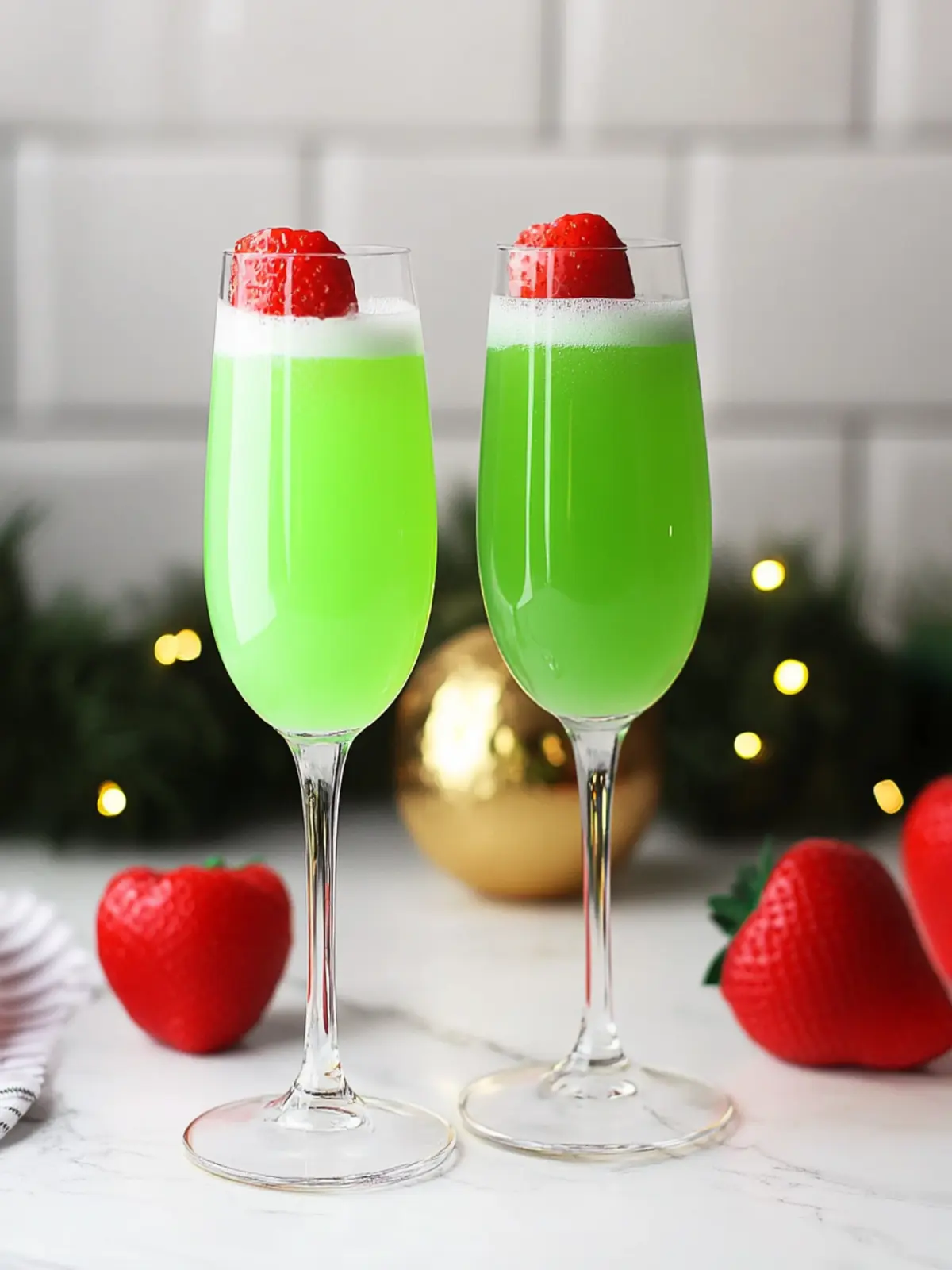 Delightful Grinch Mimosa for Your Festive Brunch Bash 3 Grinch Mimosa