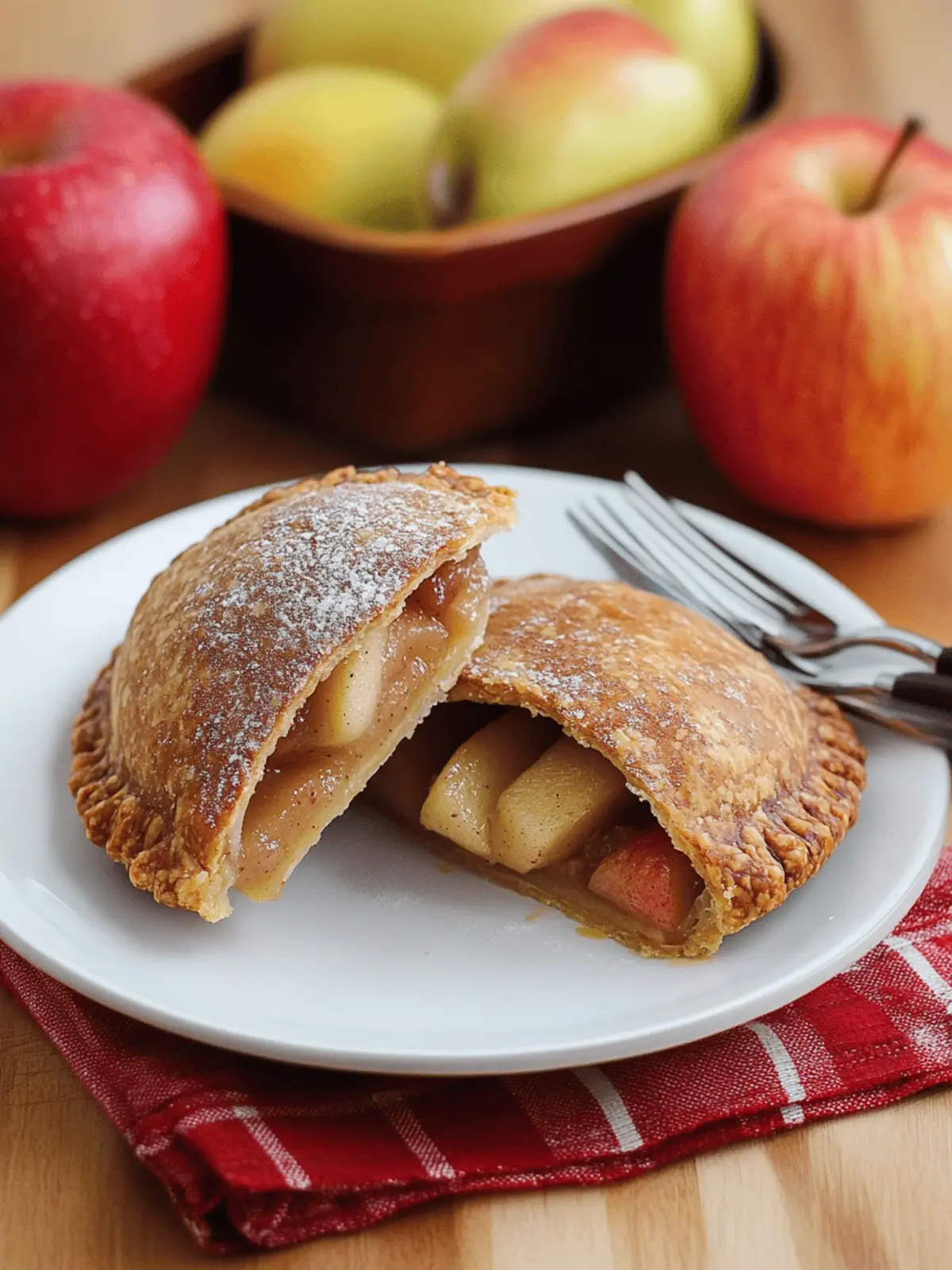 Fried SweeTango Apple Hand Pie