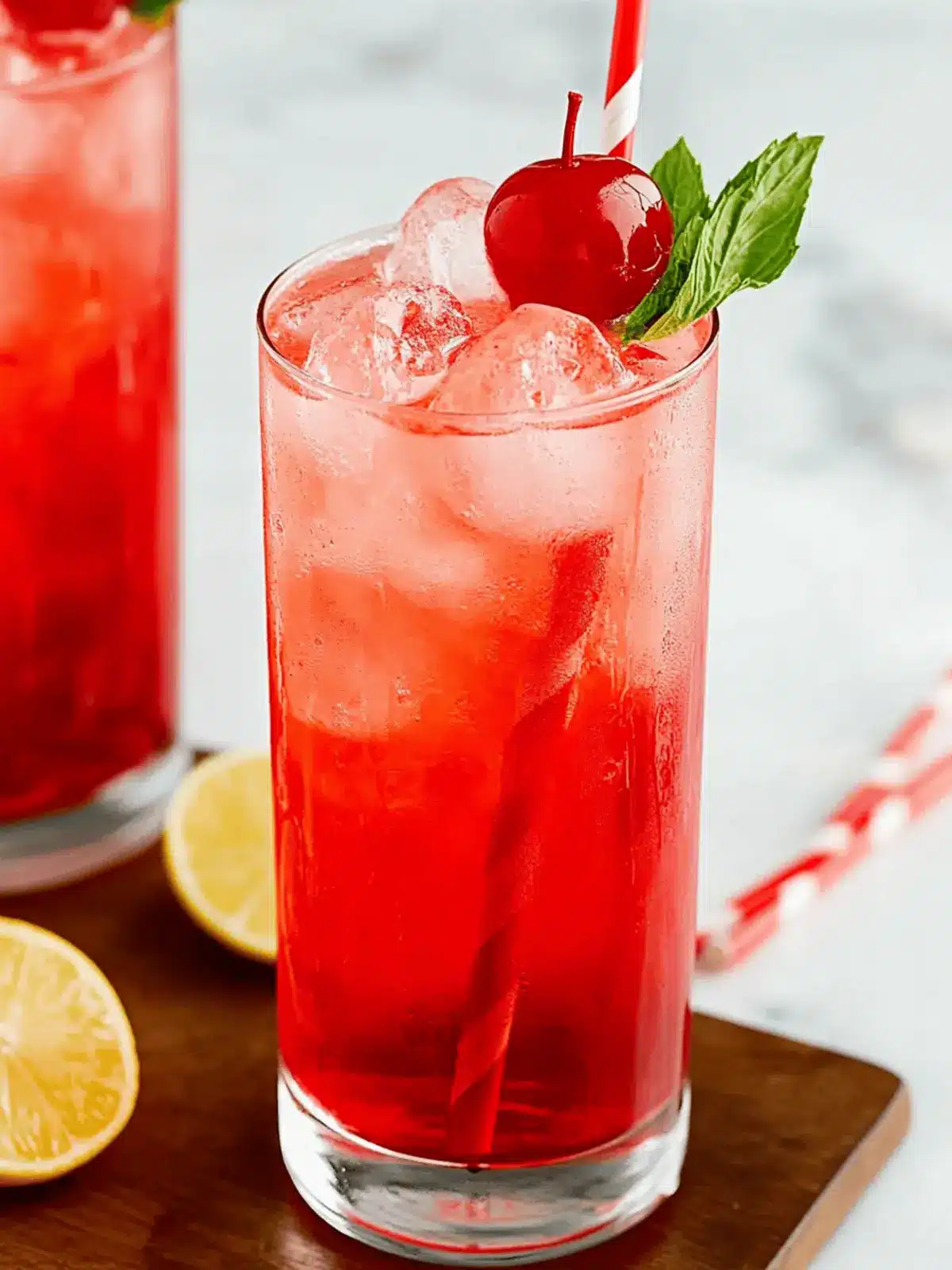 Classic Shirley Temple Drink