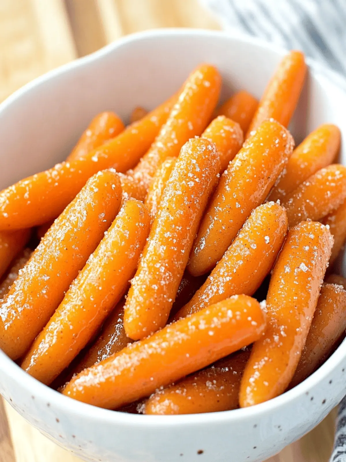 Slow Cooker Maple & Brown Sugar Glazed Carrots Just for You 3 Slow Cooker Maple & Brown Sugar Glazed Carrot