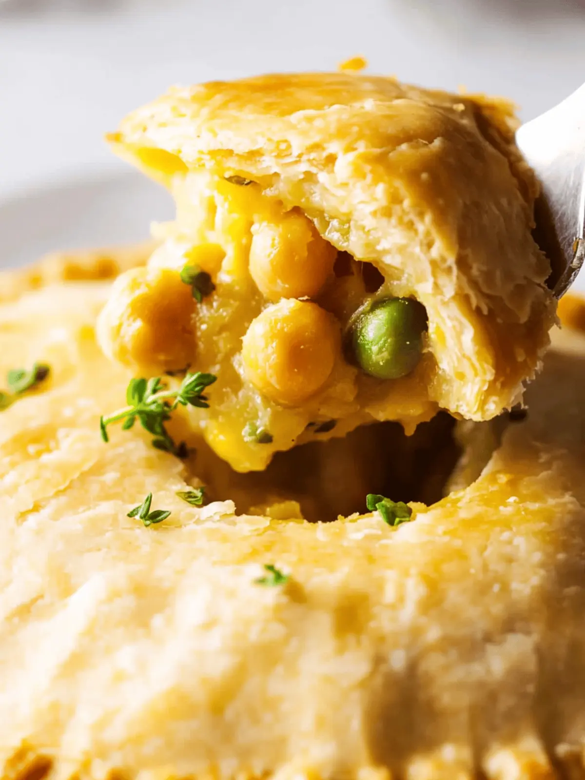 Vegan Chickpea Pot Pie