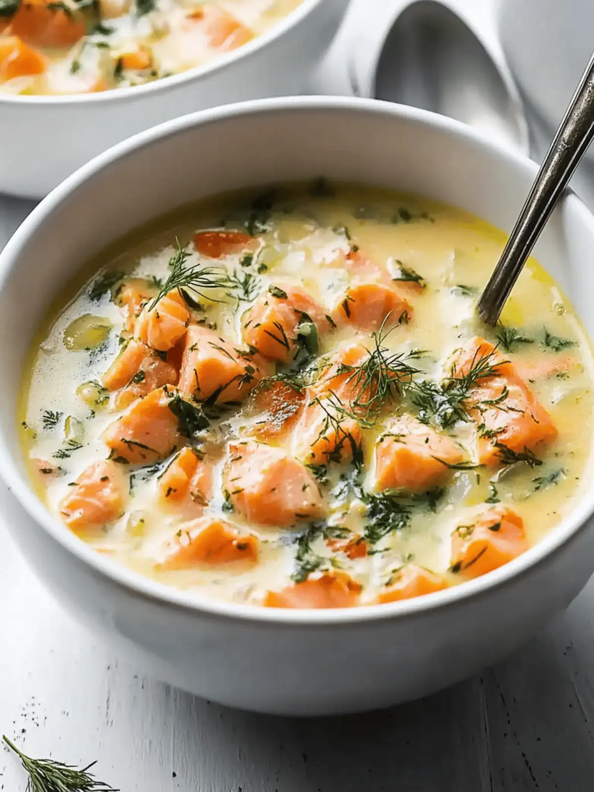 Finnish Salmon Soup (Lohikeitto)