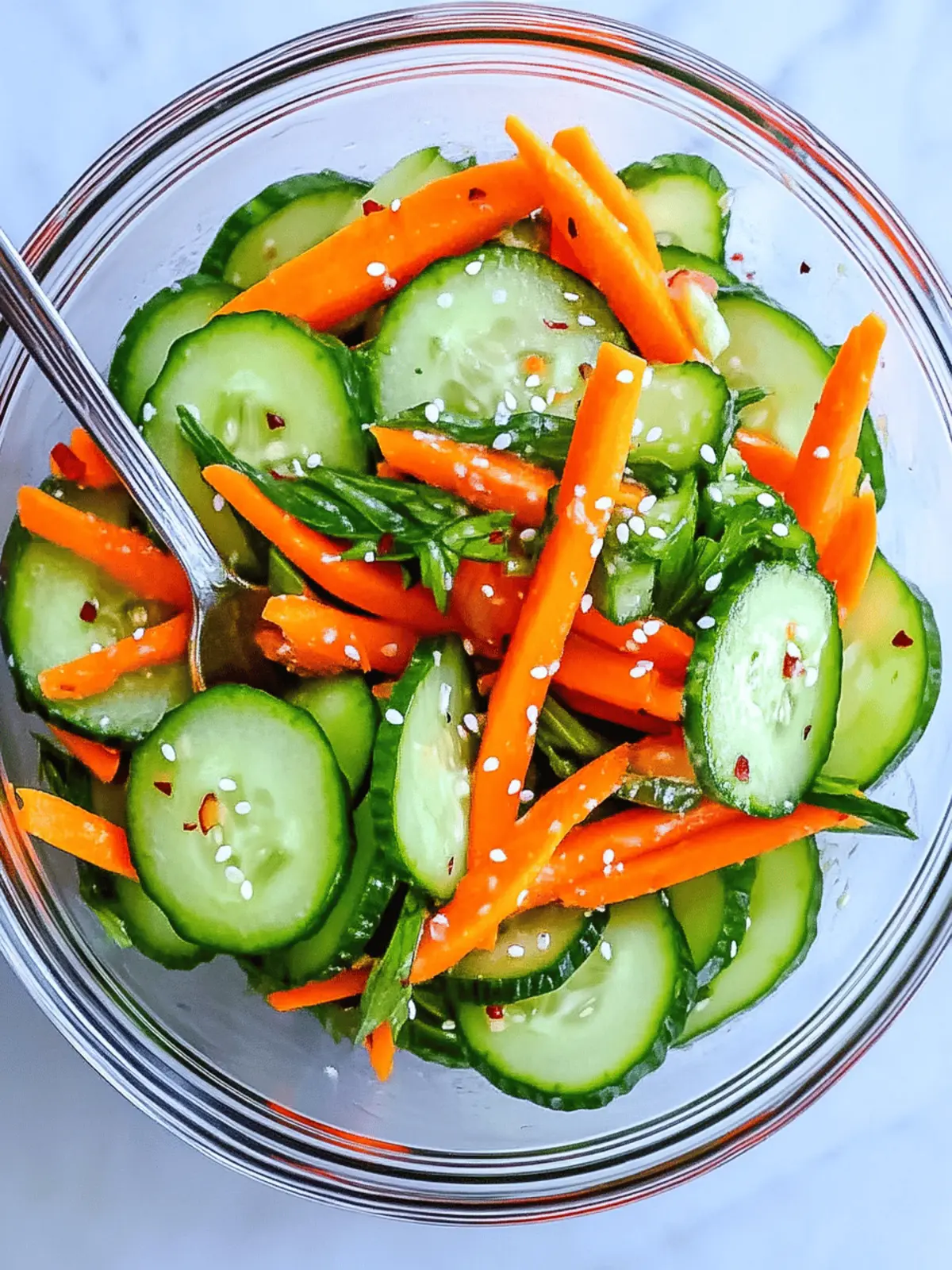 Carrot and Cucumber Salad