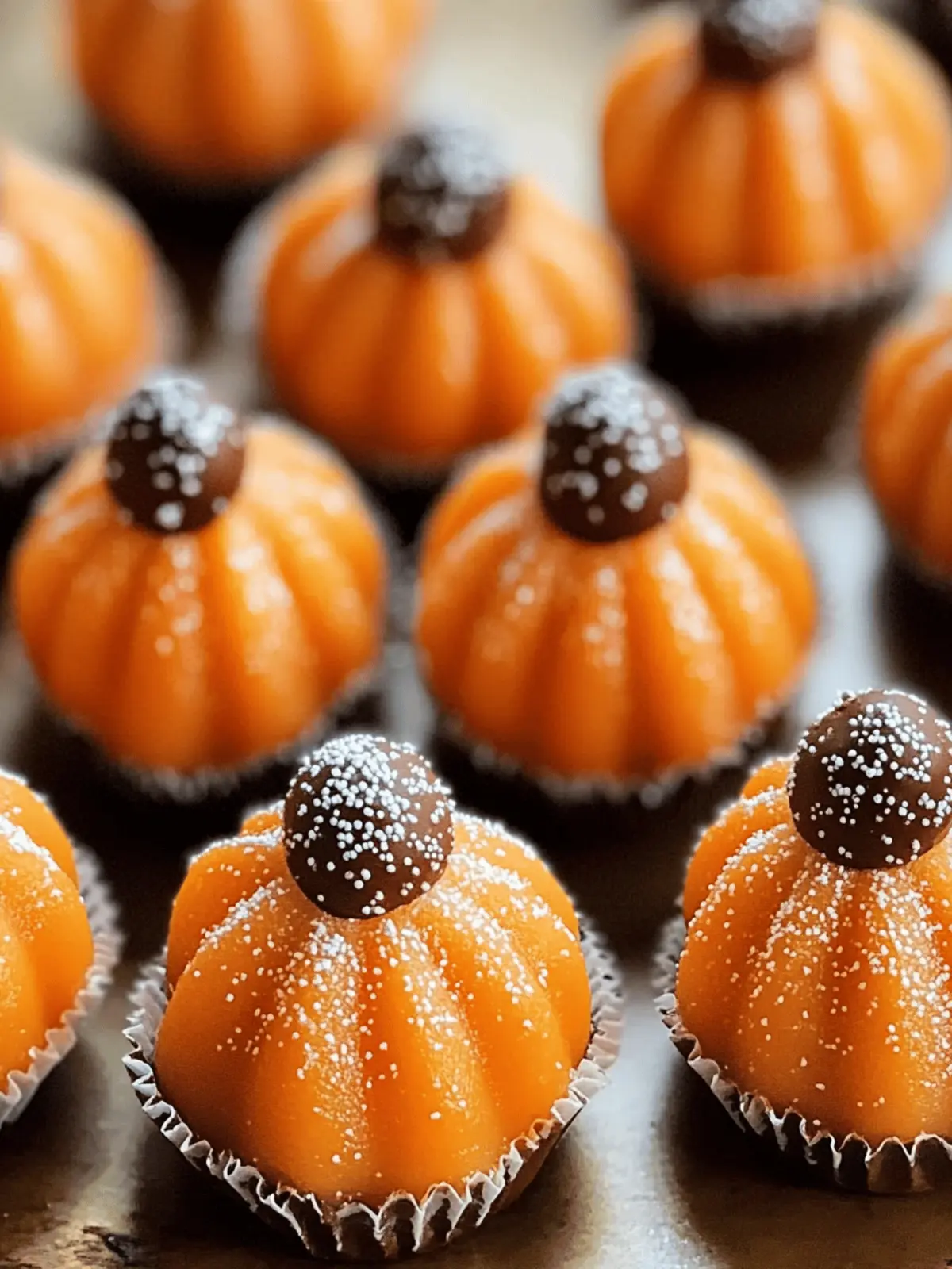 Pumpkin Cheesecake Truffles
