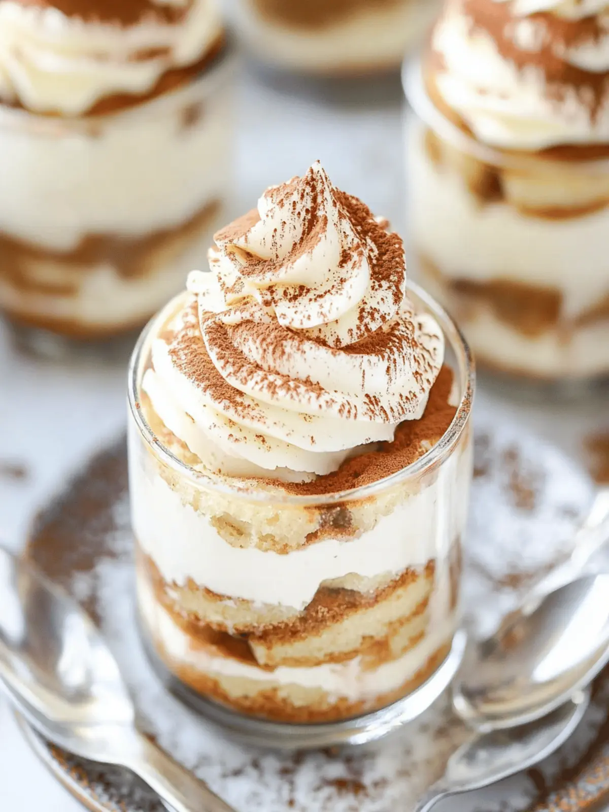 Delicious Mini Tiramisu Trifles to Sweeten Your Day 3 Mini Tiramisu Trifles