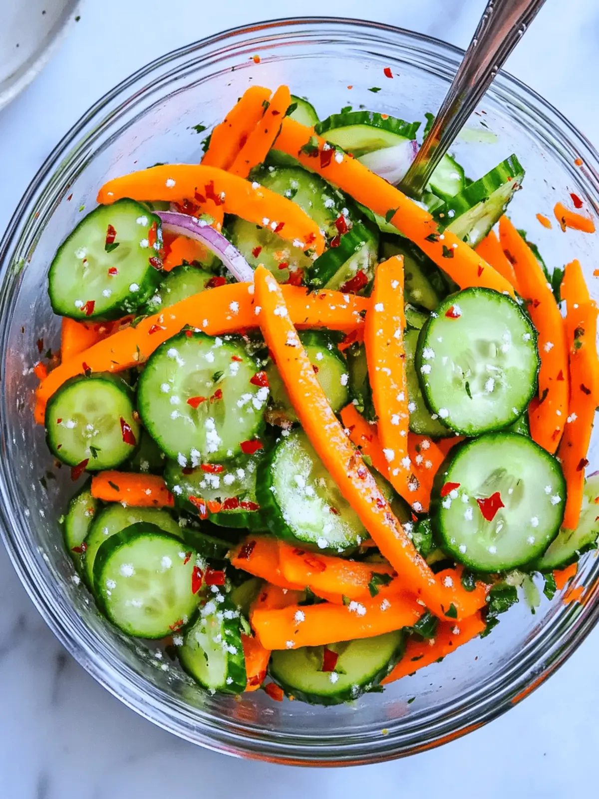 Carrot and Cucumber Salad