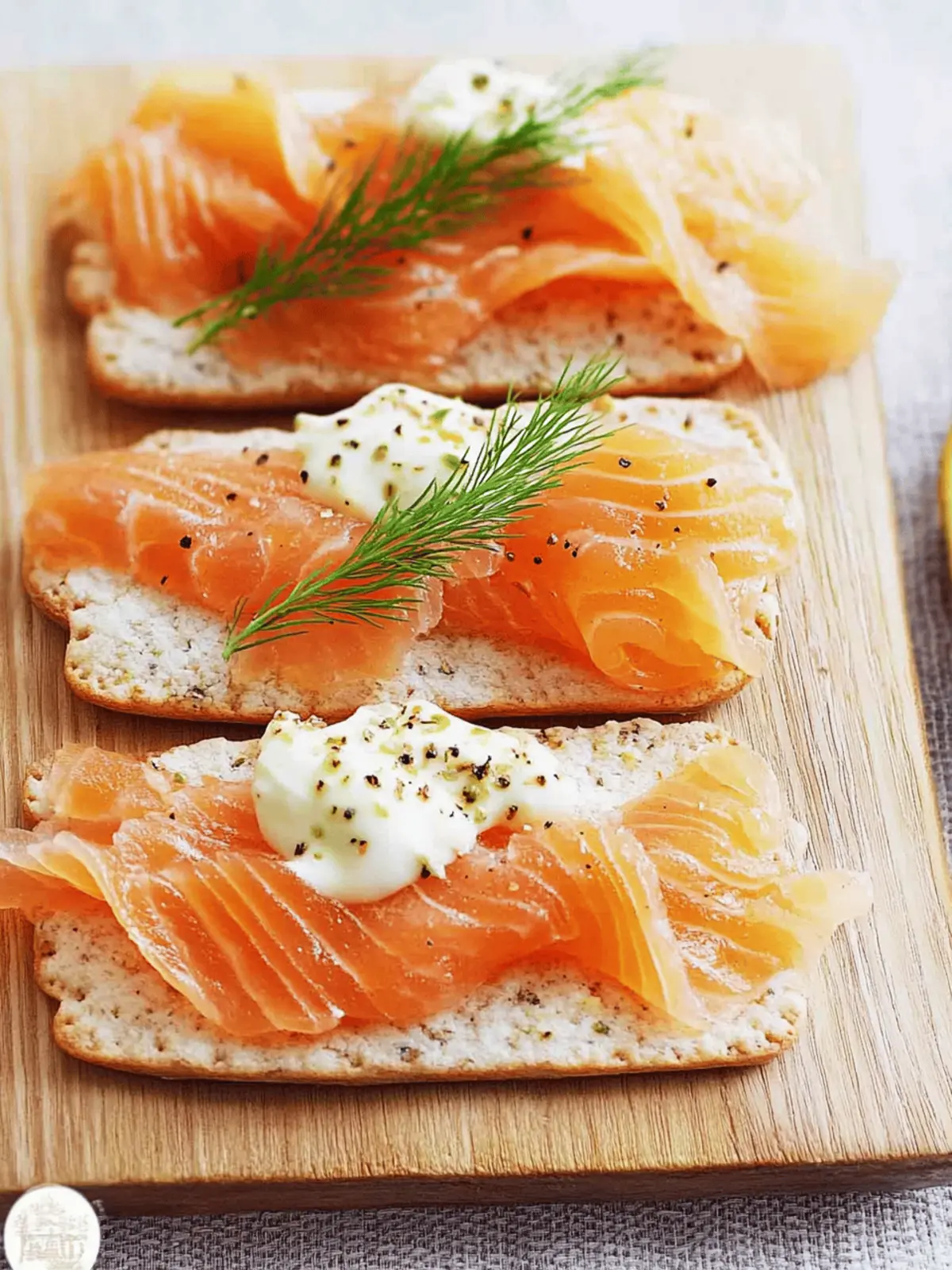 Delicious Smoked Salmon Crackers: Easy Appetizer Bliss 5 Smoked Salmon Crackers