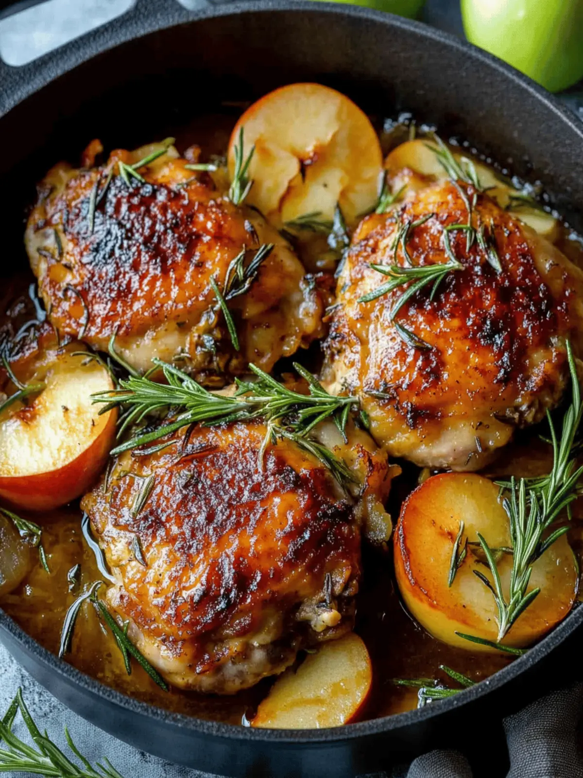 Rosemary Apple Cider Chicken
