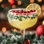 Festive Mistletoe Margarita: Sip into Holiday Cheer! 6 Mistletoe Margarita