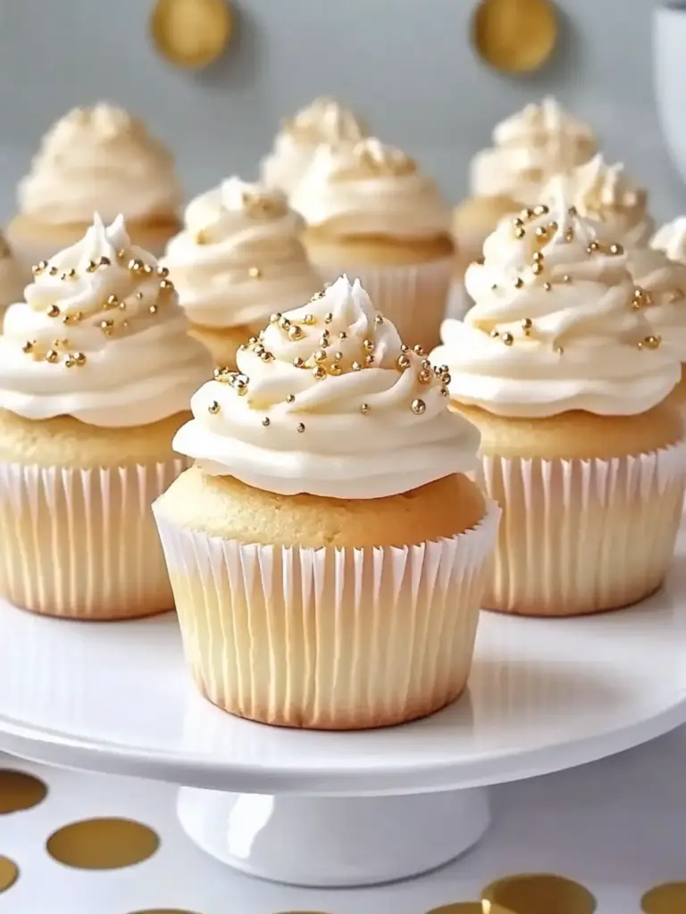 Bubbly Champagne Cupcakes