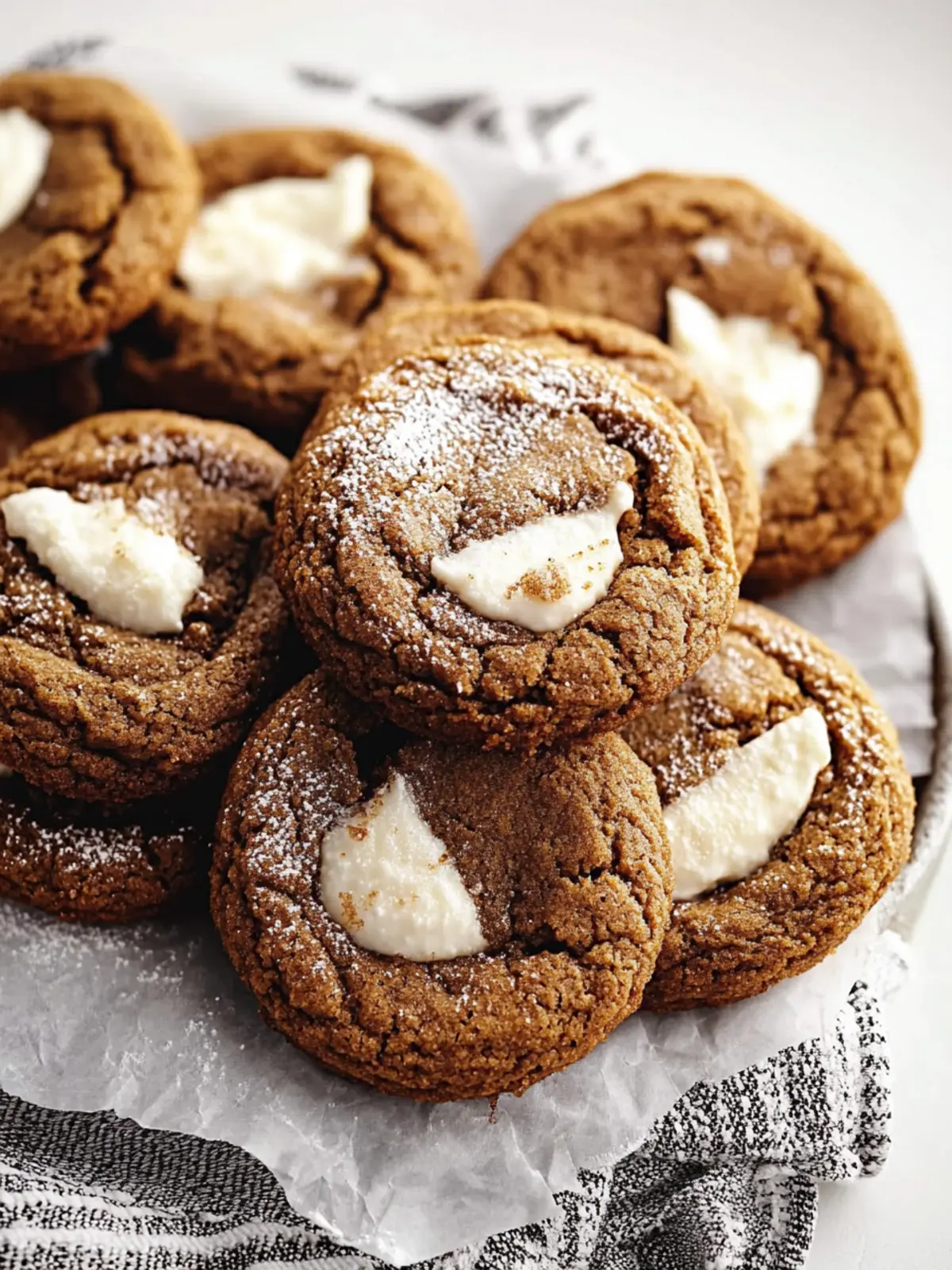 Gingerbread Cheesecake Cookies: Festive Flavor Delight 5 Gingerbread Cheesecake Cookies