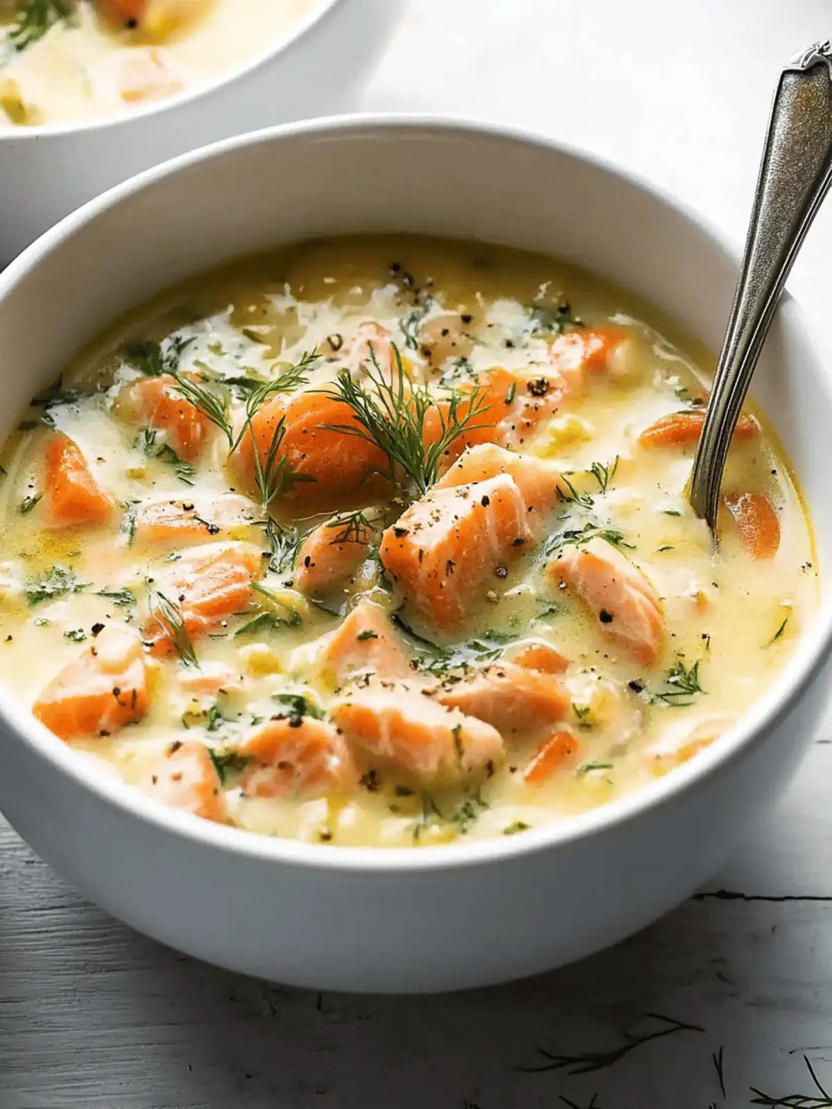 Finnish Salmon Soup (Lohikeitto)