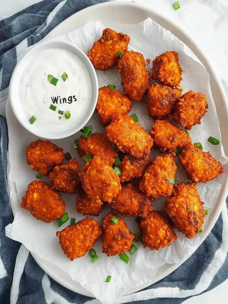 Buffalo Tempeh “Wings”