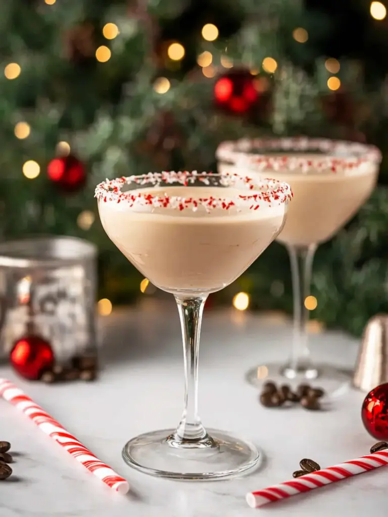 Peppermint Espresso Martinis