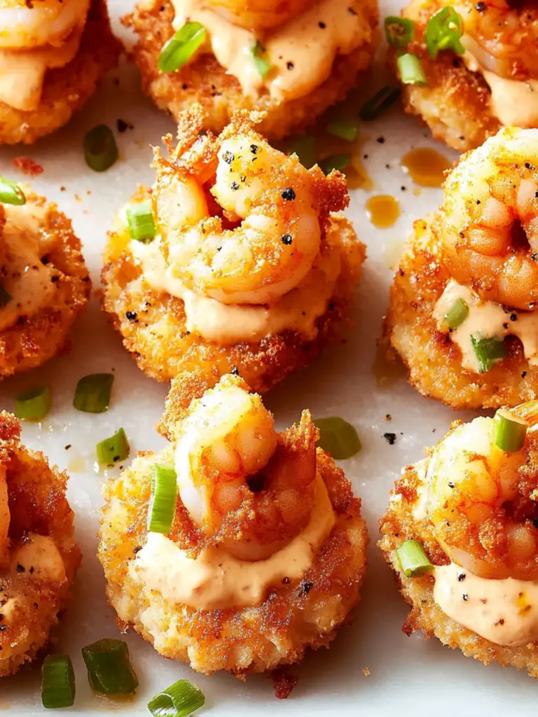 Cheesy Shrimp & Grits Bites