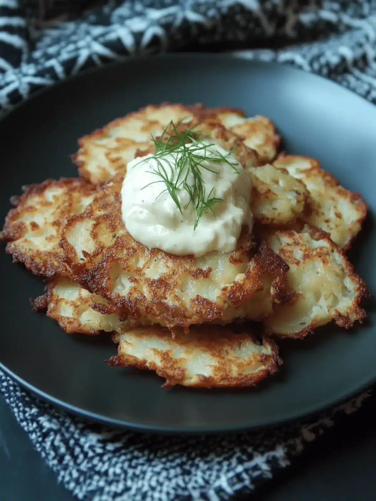 Crispy Potato Latkes Recipe for a Festive Hanukkah Treat 5 Potato Latkes