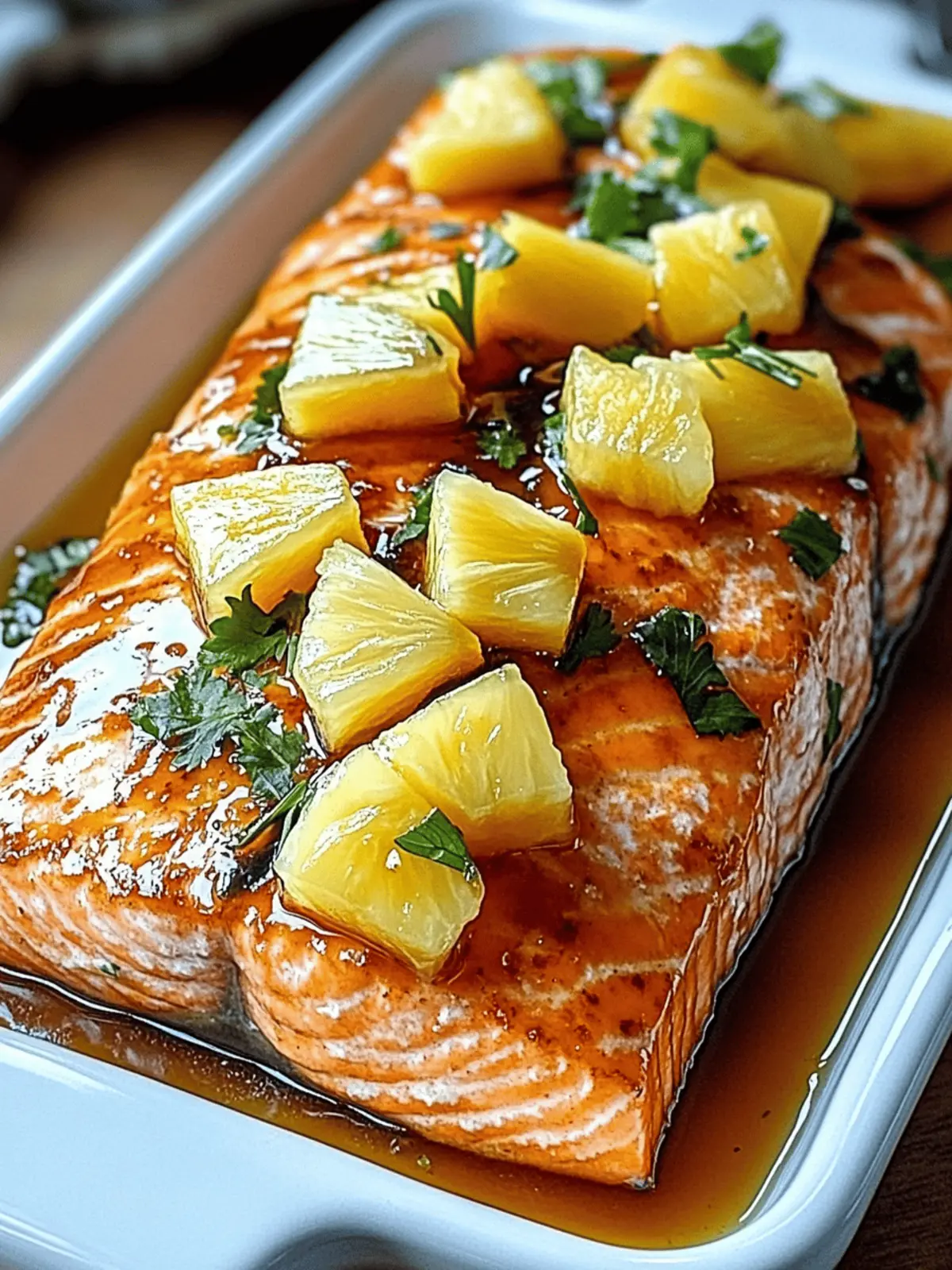 Honey Pineapple Glazed Salmon: A Sweet and Savory 25-Minute Delight 5 Honey Pineapple Glazed Salmon