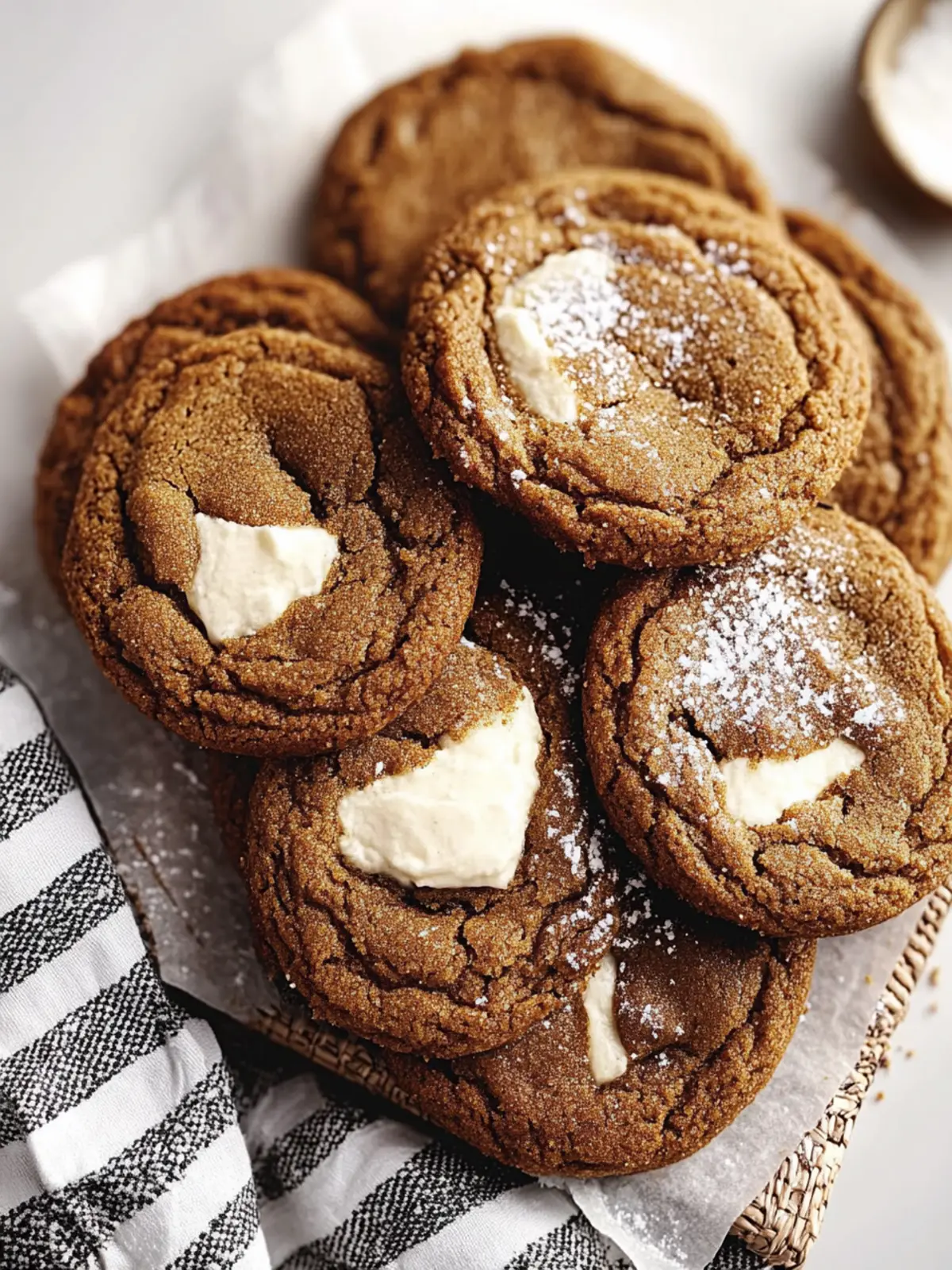 Gingerbread Cheesecake Cookies: Festive Flavor Delight 4 Gingerbread Cheesecake Cookies