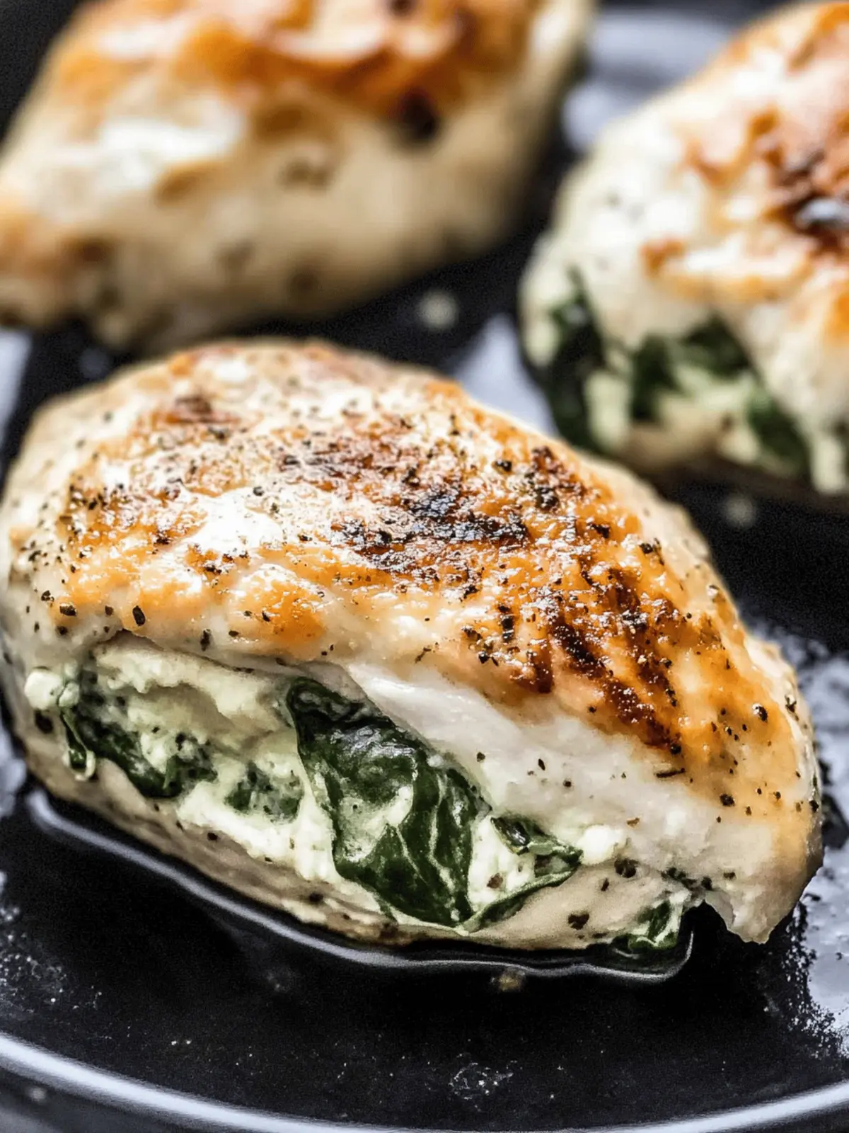 Indulge in Flavor with Spinach Stuffed Chicken Breast 3 Spinach Stuffed Chicken Breast