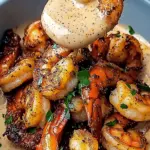 Crispy Cajun Shrimp with Creamy Sauce