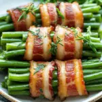 Savor the Flavor of Bacon Green Bean Bundles Tonight 6 Bacon Green Bean Bundles