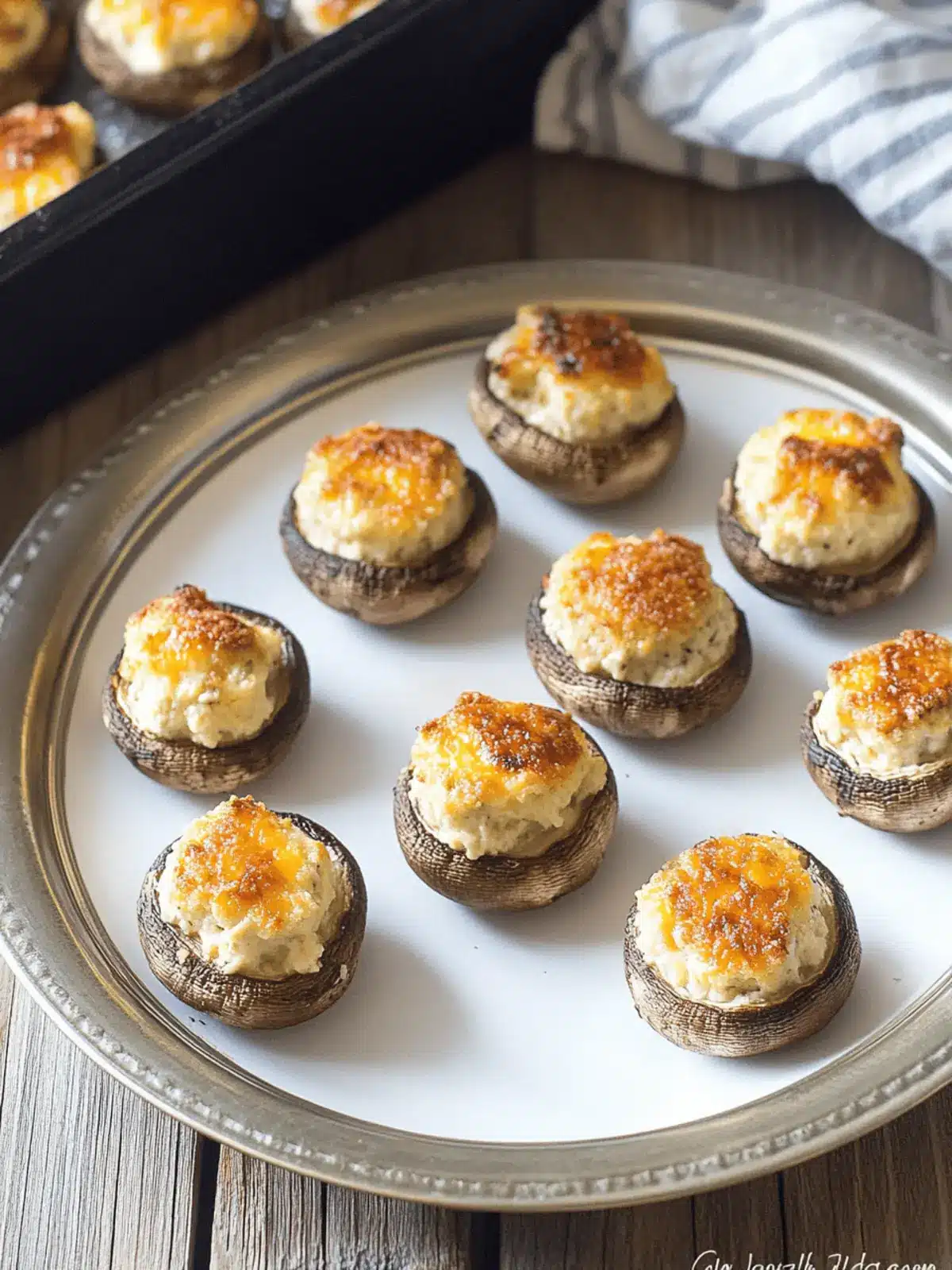 Cream Cheese Stuffed Mushrooms: Irresistible Holiday Treats 5 Cream Cheese Stuffed Mushrooms