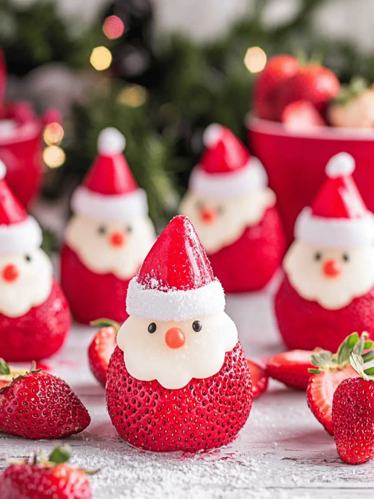 Strawberry Santas