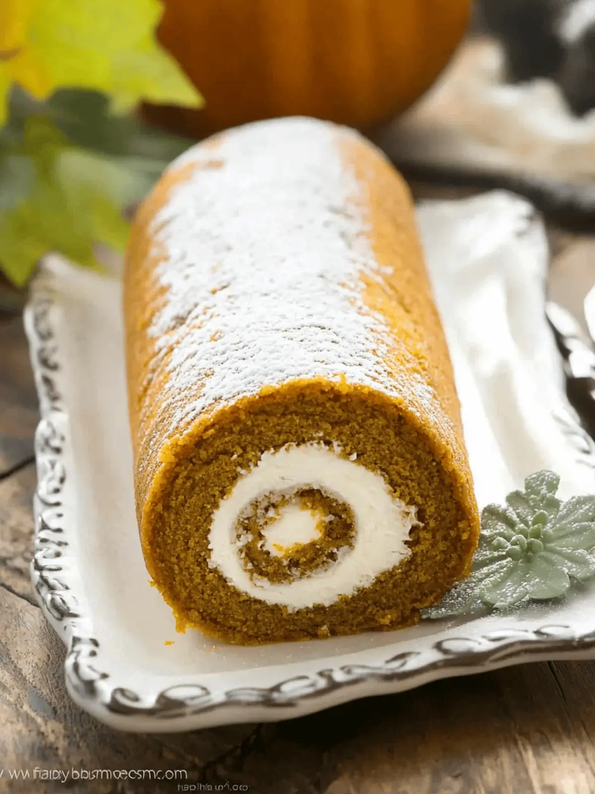 Pumpkin Roll Recipe