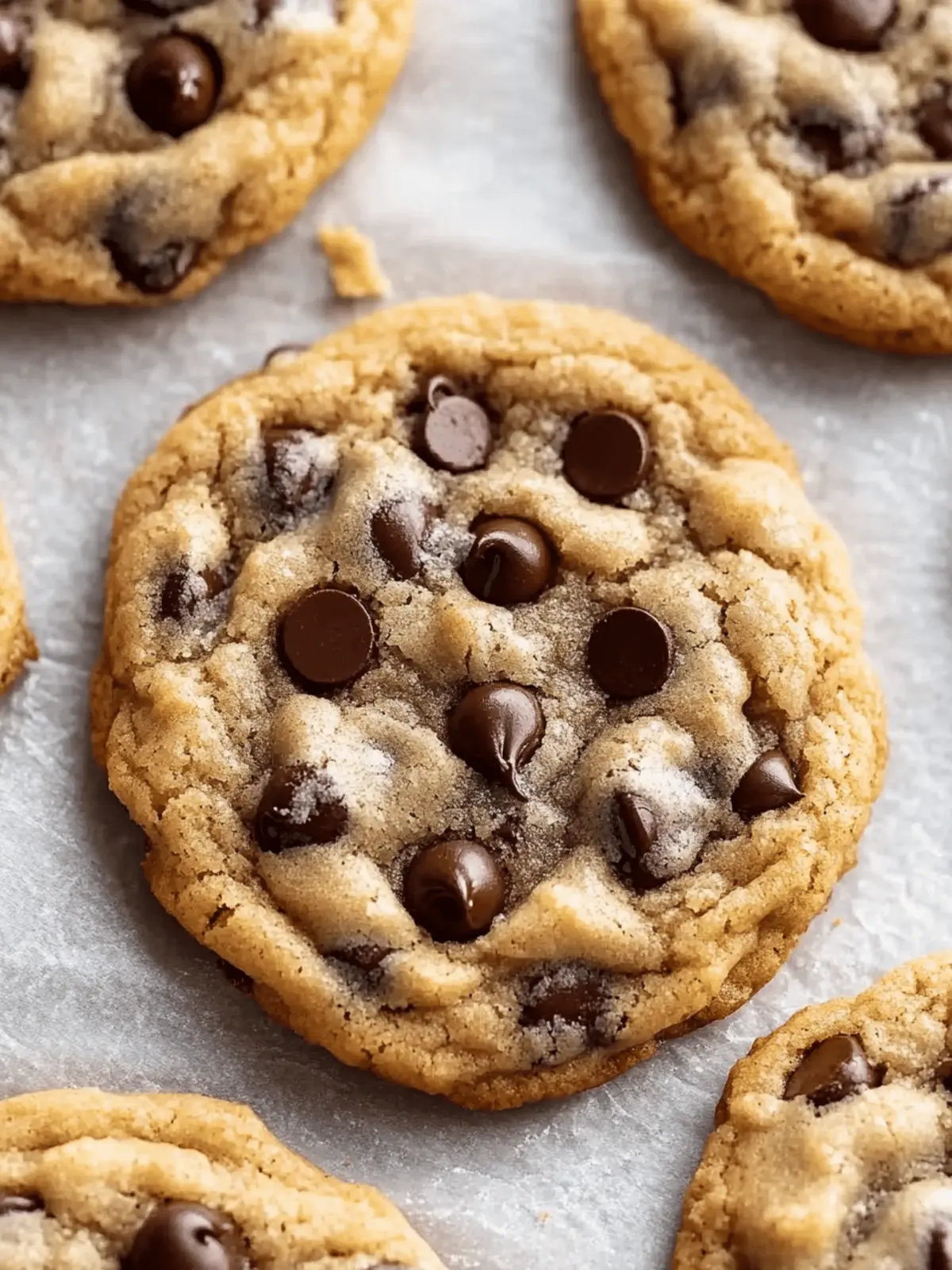 Thick & Chewy Chocolate Chip Cookies