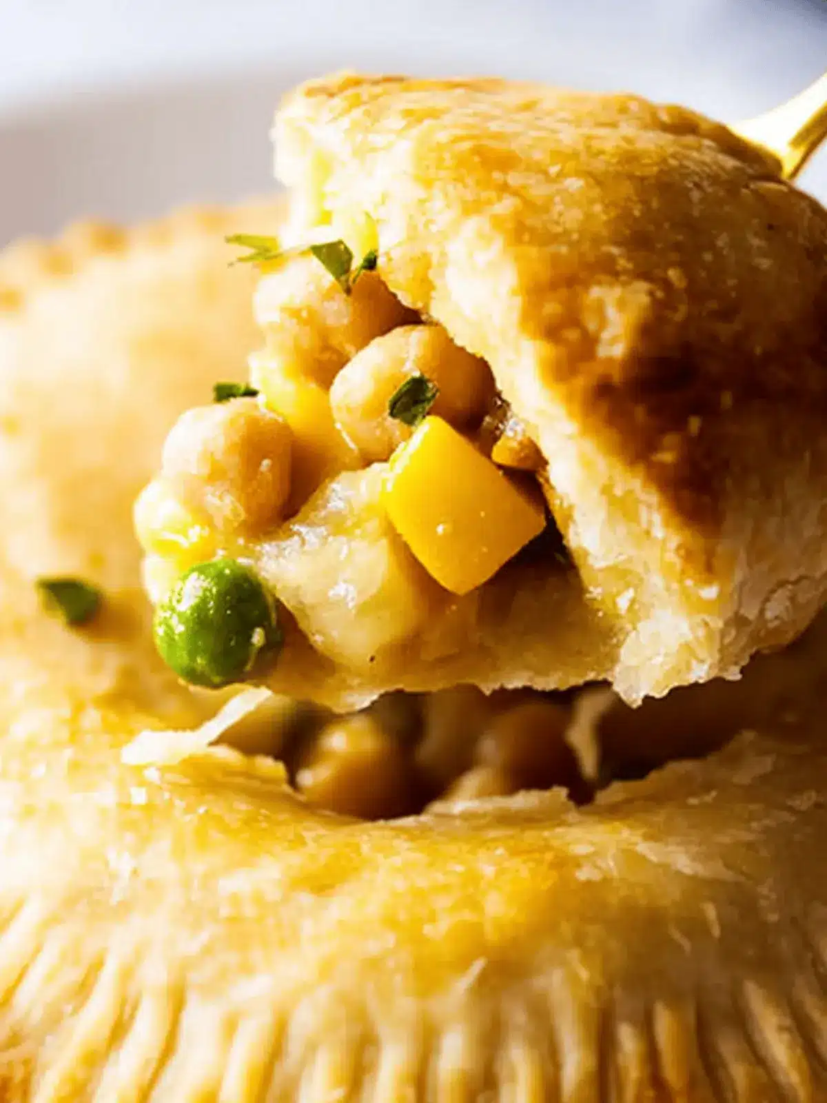 Vegan Chickpea Pot Pie