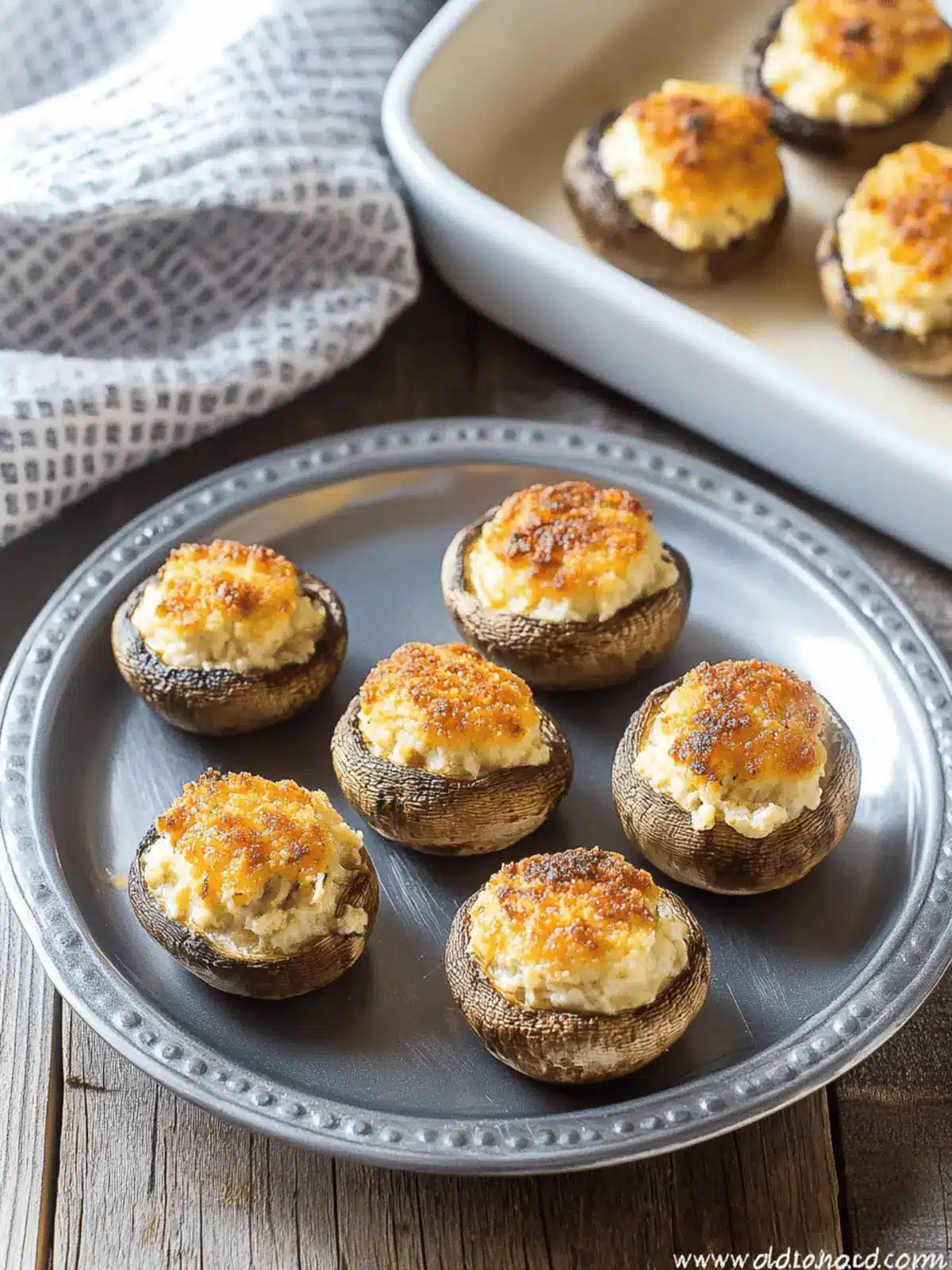 Cream Cheese Stuffed Mushrooms: Irresistible Holiday Treats 4 Cream Cheese Stuffed Mushrooms