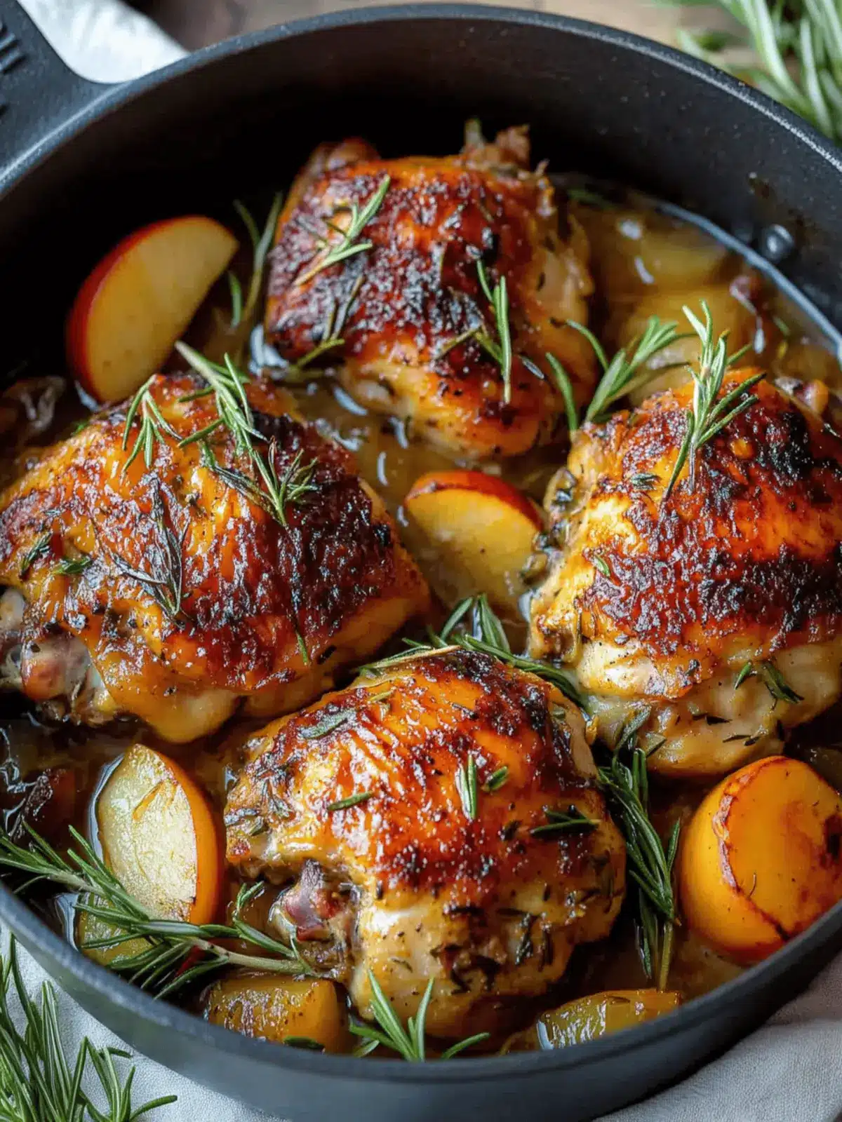 Rosemary Apple Cider Chicken