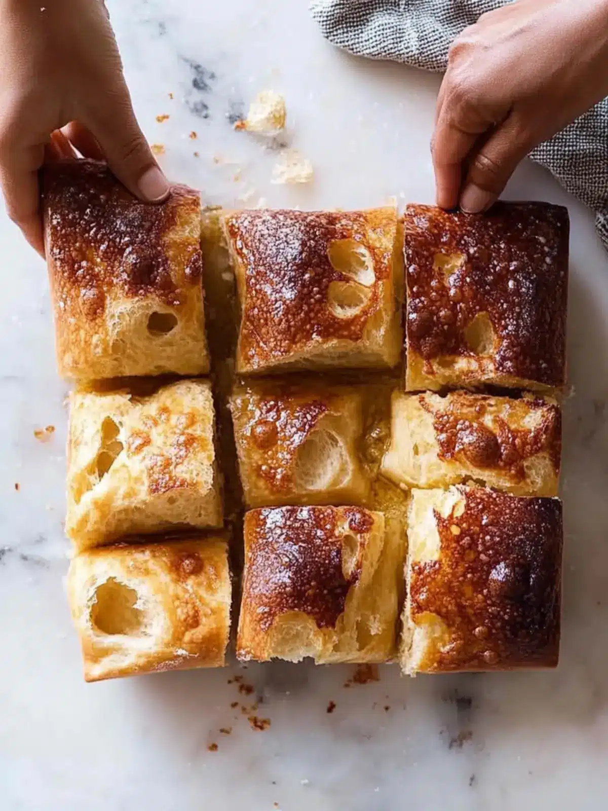 Big and Bubbly Focaccia: Your New Favorite Homemade Bread 3 Big and Bubbly Focaccia