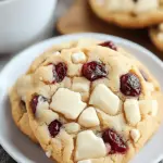 White Chocolate Cranberry Cookies