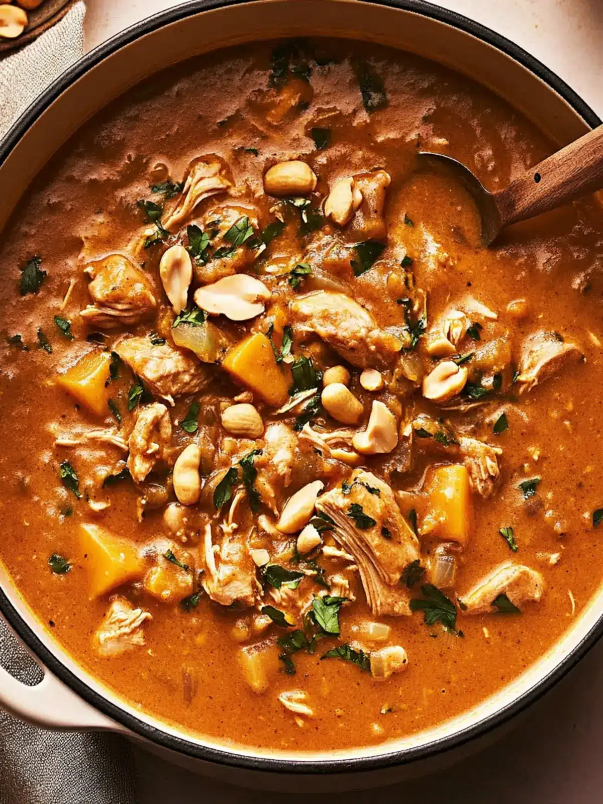 West African-Inspired Chicken & Peanut Stew
