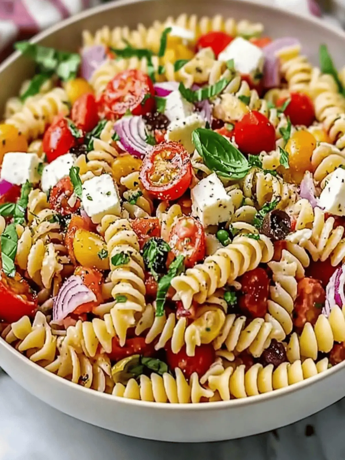 Quick Italian Pasta Salad with a Secret Ingredient Twist 5 Quick Italian Pasta Salad (with 1 Secret Ingredient)