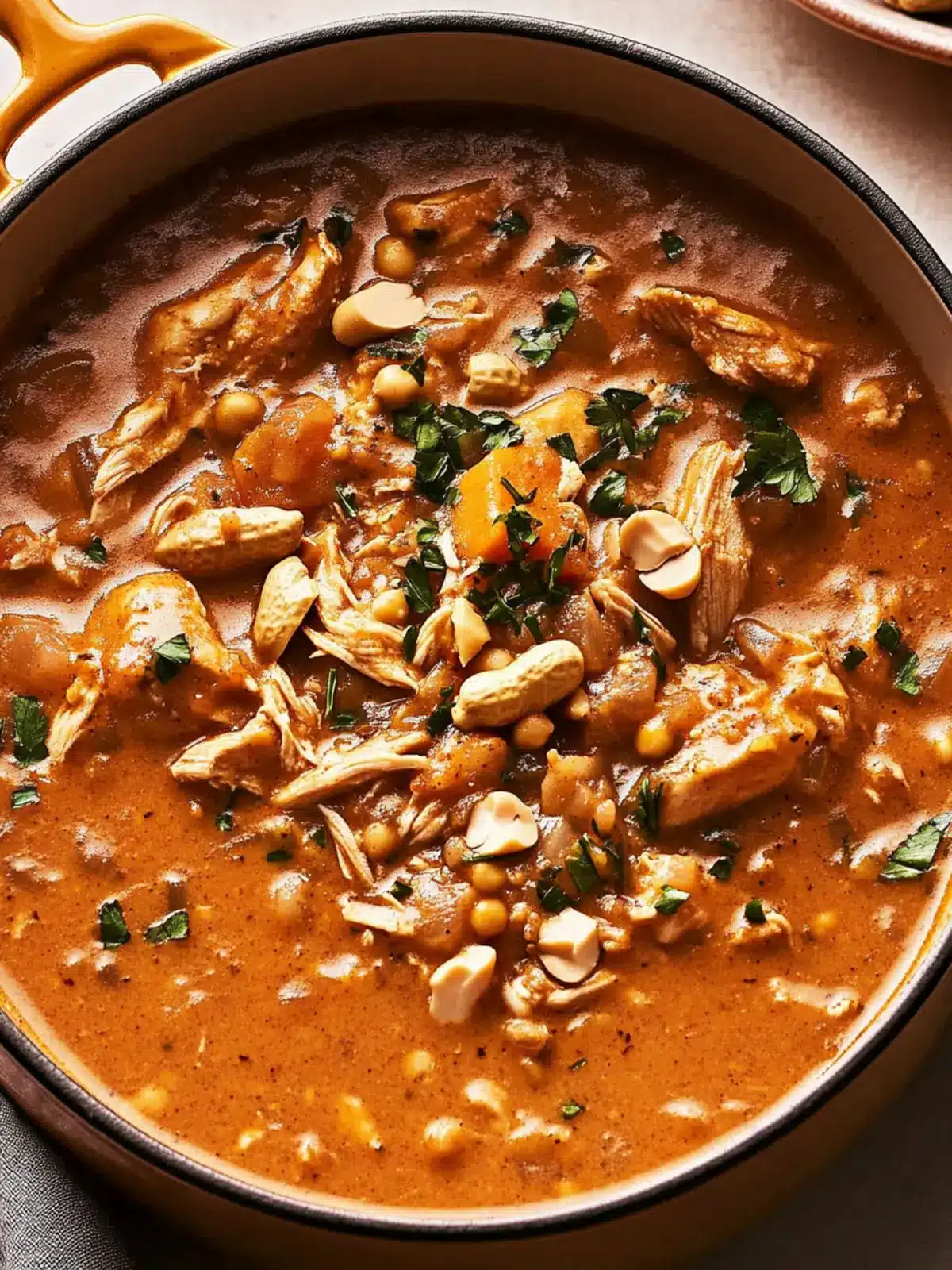 West African-Inspired Chicken & Peanut Stew