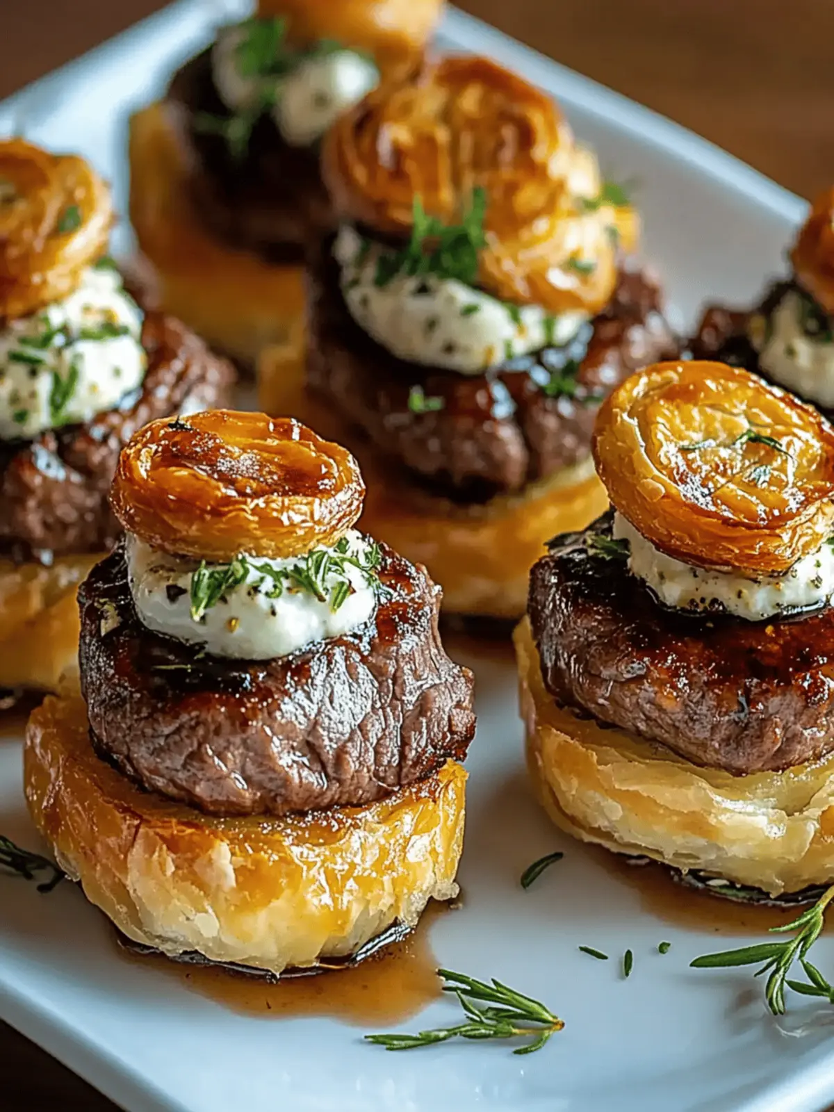 Mini Beef Wellington Bites