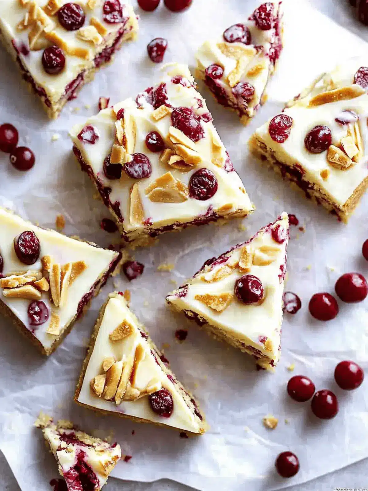 Cranberry Bliss Bars