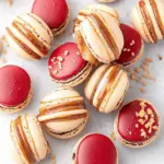 Caramel Apple Pie Macarons
