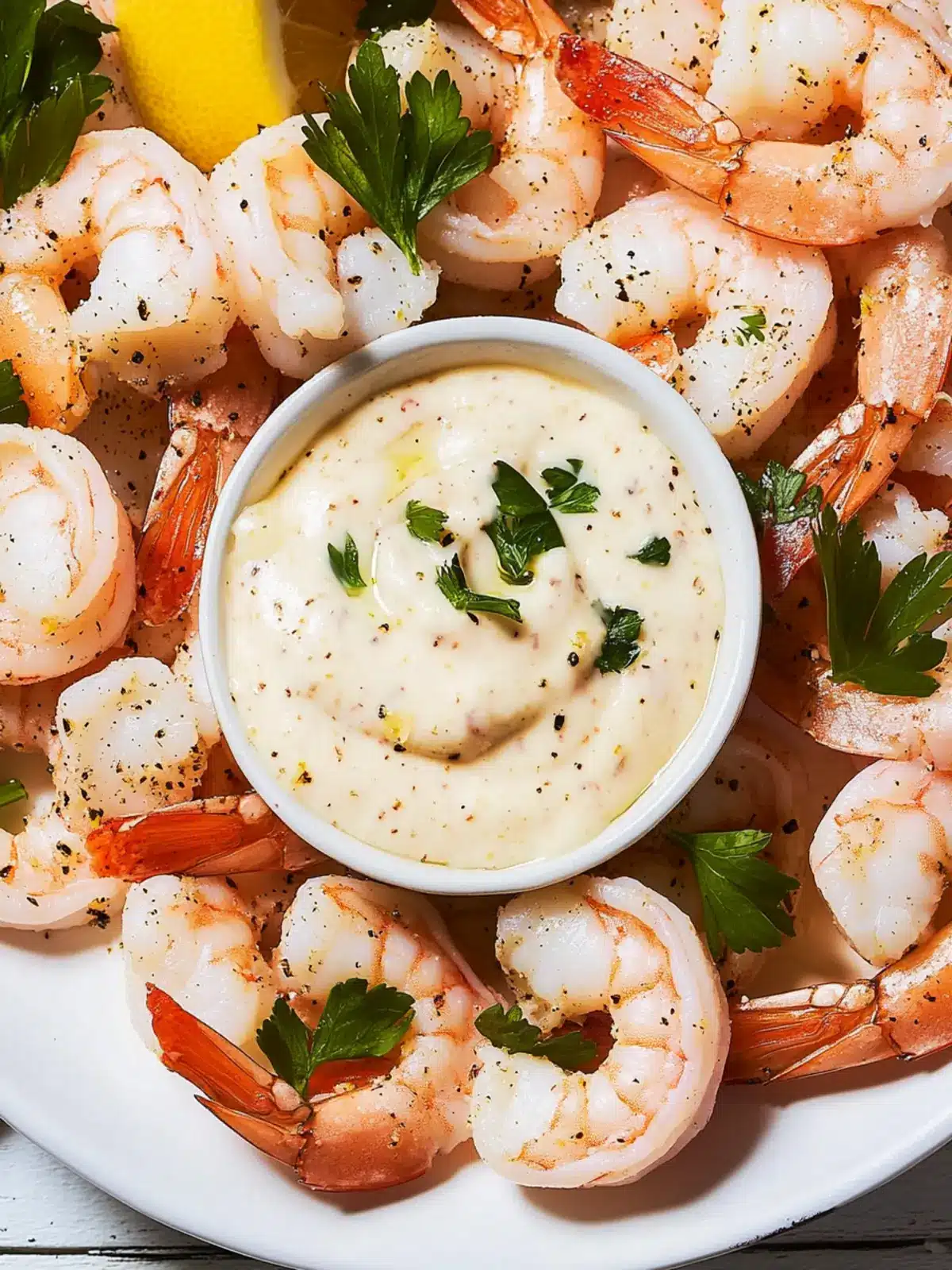 Roasted Shrimp Cocktail with Zesty Lemon-Horseradish Aioli Bliss 2 Roasted Shrimp Cocktail With Lemon-Horseradish Aioli