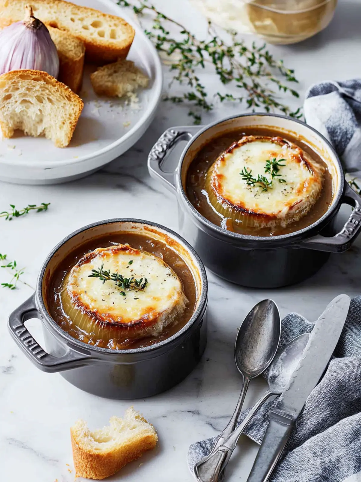 Comforting Vegetarian French Onion Soup in Just 30 Minutes 4 French Onion Soup