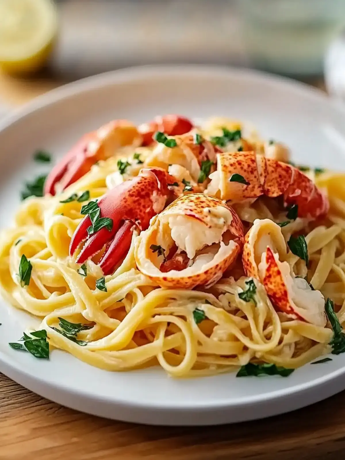 Creamy Lobster Linguine Recipe Ready in 30 Minutes 4 Lobster Linguine Recipe