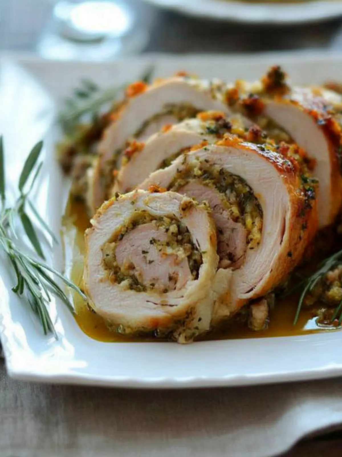 Succulent Stuffed Turkey Breast with Sausage & Herbs Recipe 2 Stuffed TurkeyBreast with Sausage & Herbs